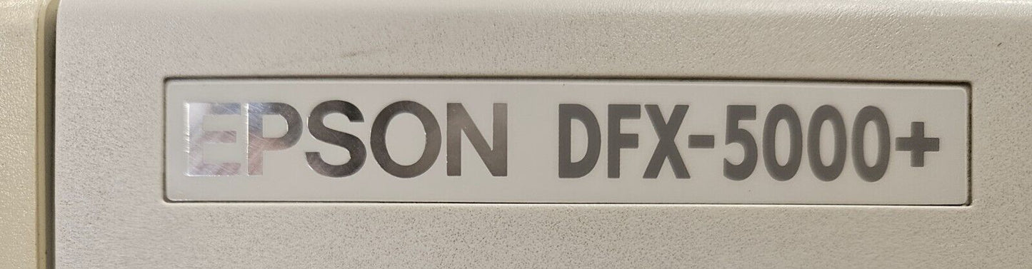 EPSON DFX-5000+ MONOCHROME DOT MATRIX PRINTER
