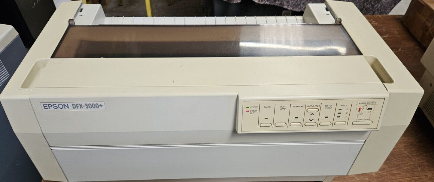 EPSON DFX-5000+ MONOCHROME DOT MATRIX PRINTER