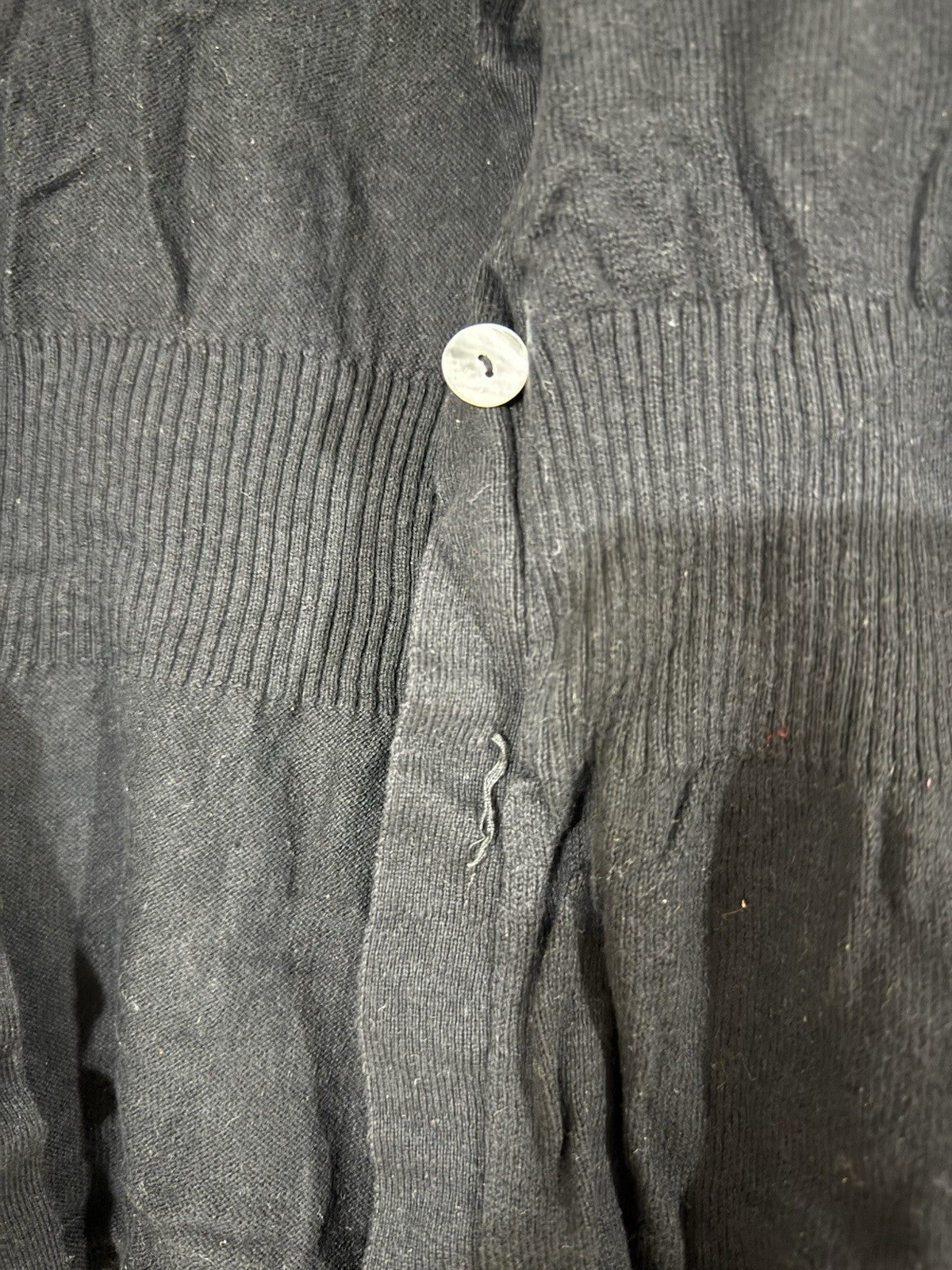 Ladies Black Cardigan Size 16/44