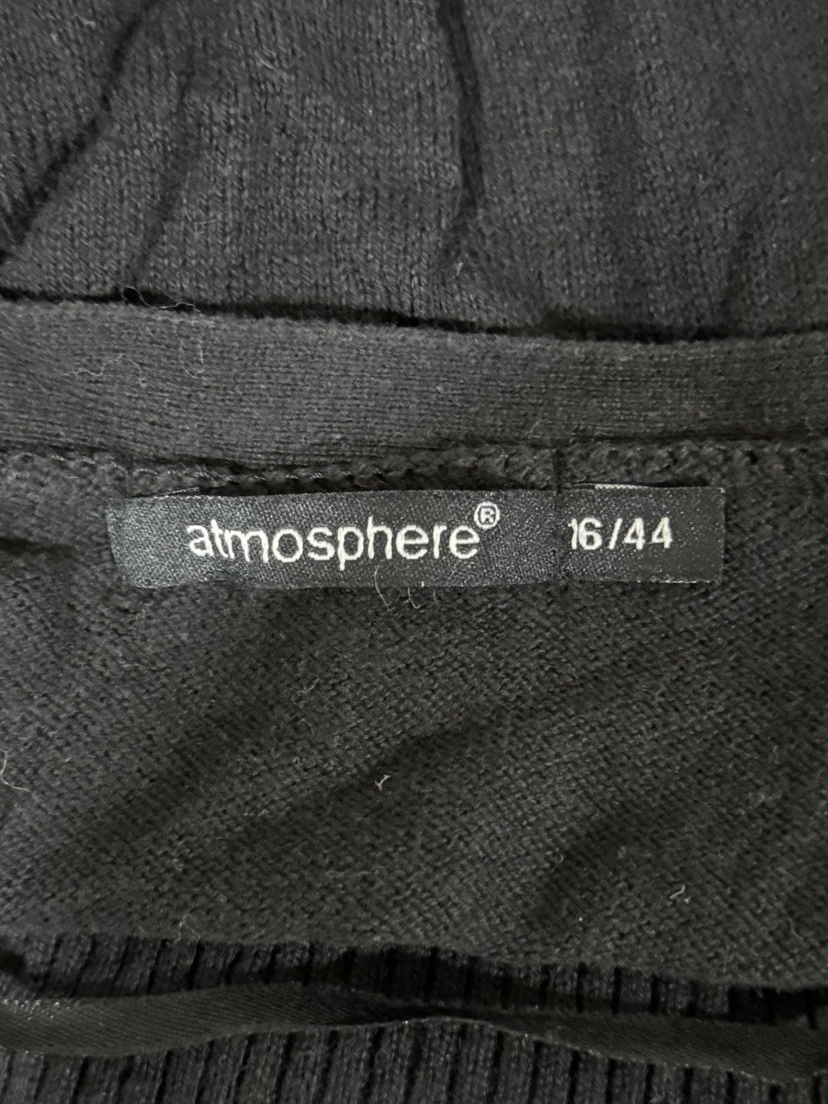Ladies Black Cardigan Size 16/44