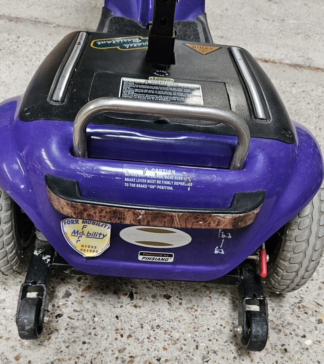 Shoprider Wispa Mobility Scooter Brand New Batteries Fitted (20/06/2025)