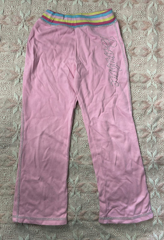 Barbie Girls Jogger Trousers, Size 6-7.