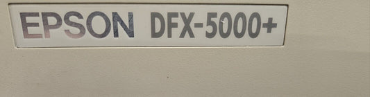 EPSON DFX-5000+ MONOCHROME DOT MATRIX PRINTER