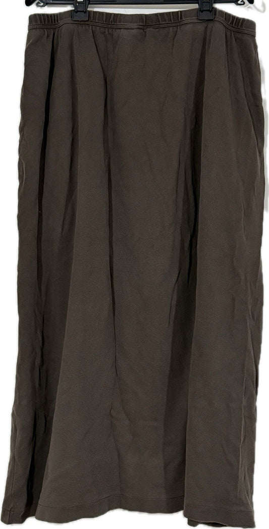 Ladies Khaki Skirt With Pockets
