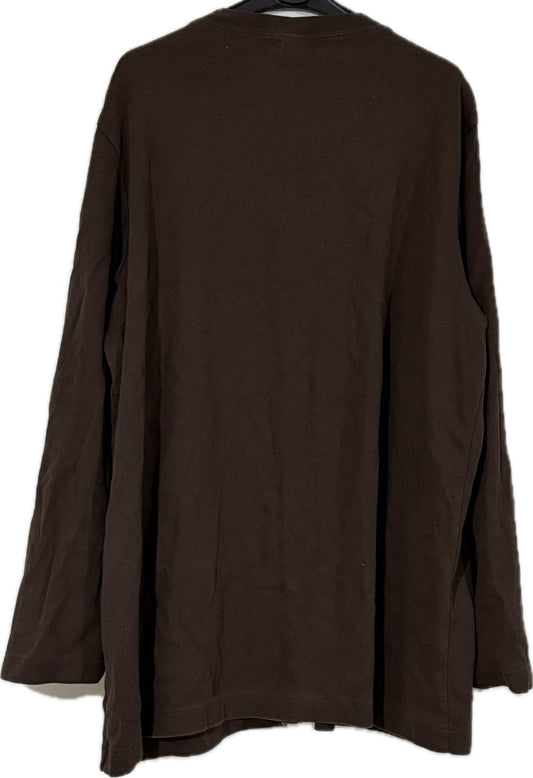Lands End Ladies Brown Cardigan Size XL 18-20