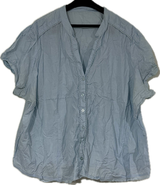Ladies Blue Shirt Blouse