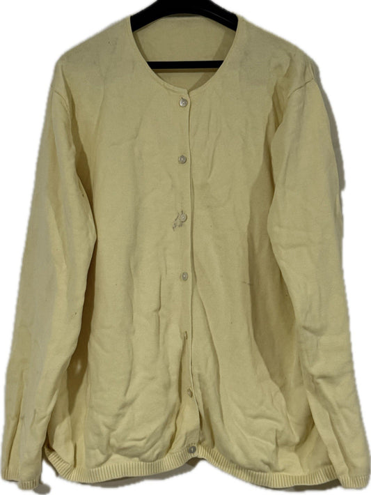 Ladies Yellow Cardigan