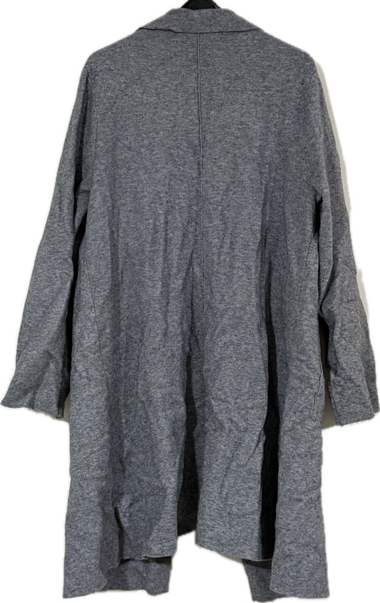 Zara Knit Ladies Long Grey Cardigan Size Eur M