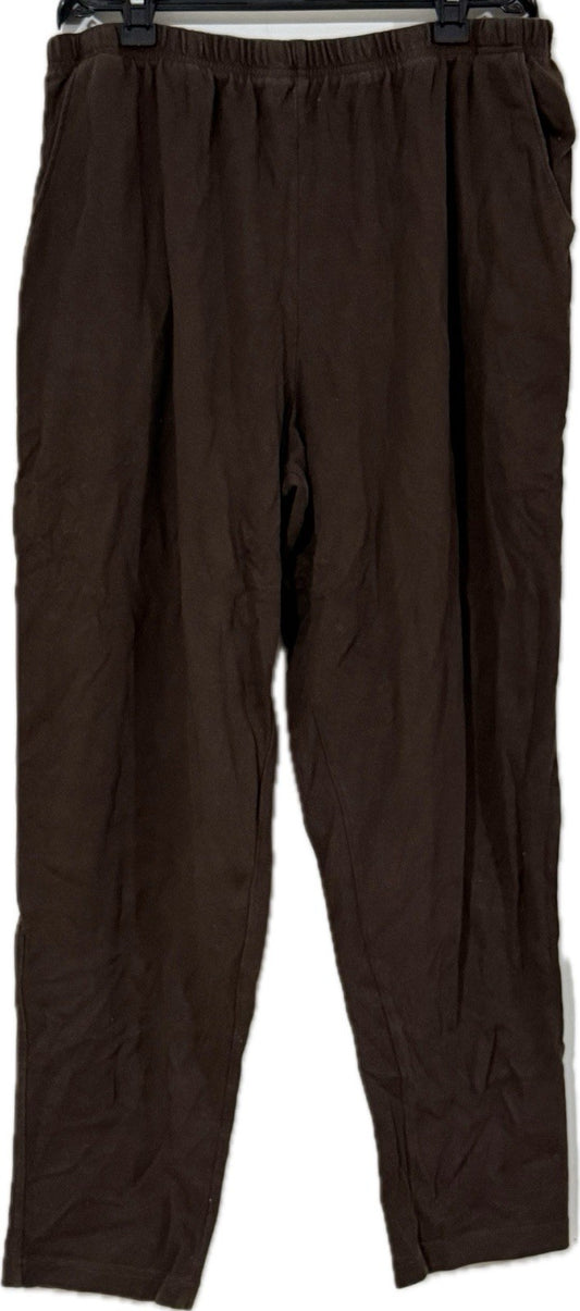 Ladies Green/Brown Trousers Size XL 18-20 Regular
